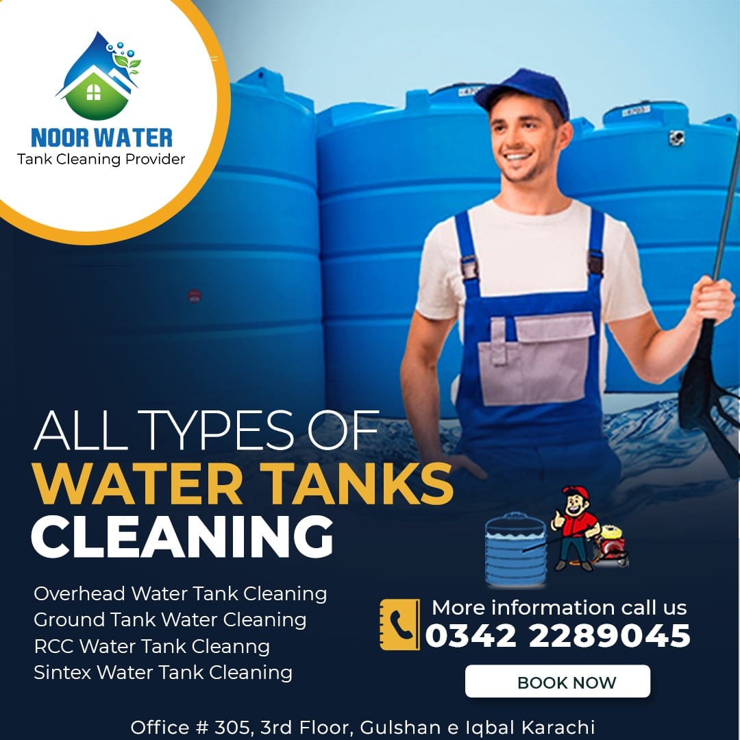 Home Noor Water Tank Cleaning Service Karachi